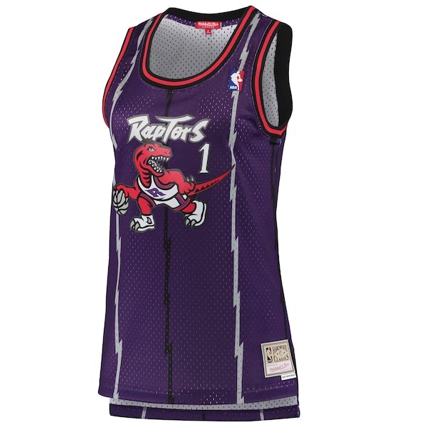 Tracy McGrady Toronto Raptors Women's 1998/99 Hardwood Classics Swingman Jersey - Purple