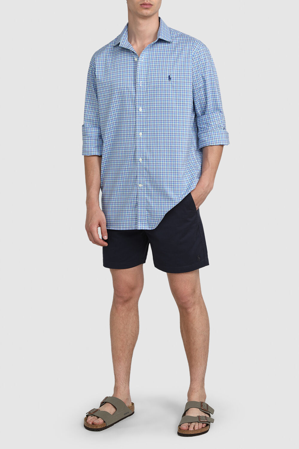 POLO RALPH LAUREN מכנסי ברמודה מכותנה