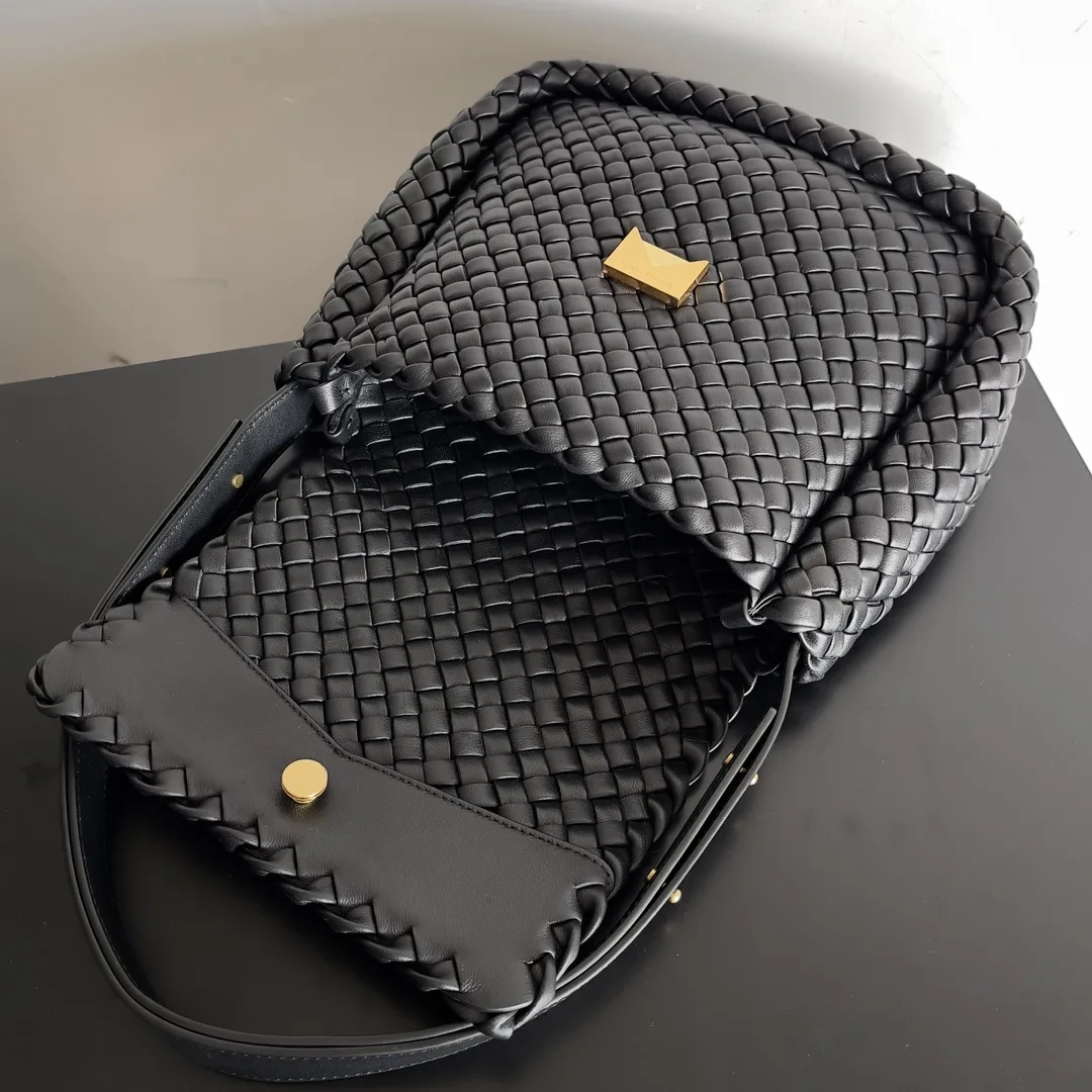 Bottega Veneta Intrecciato Woven Leather Cabat Shoulder Bag product photo from LabelPicks