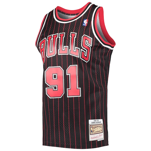 Dennis Rodman Chicago Bulls  Hardwood Classics Swingman Jersey - Black