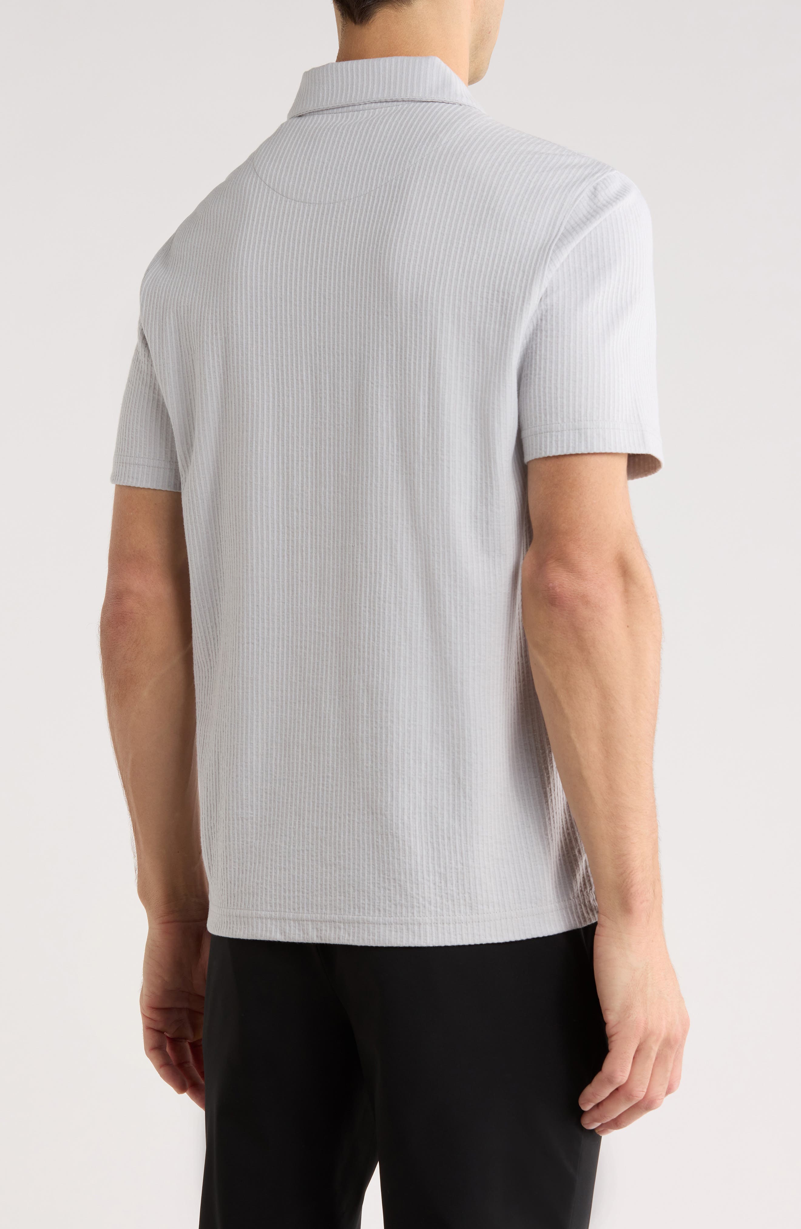 Ted Baker Quarter Zip Knit Polo