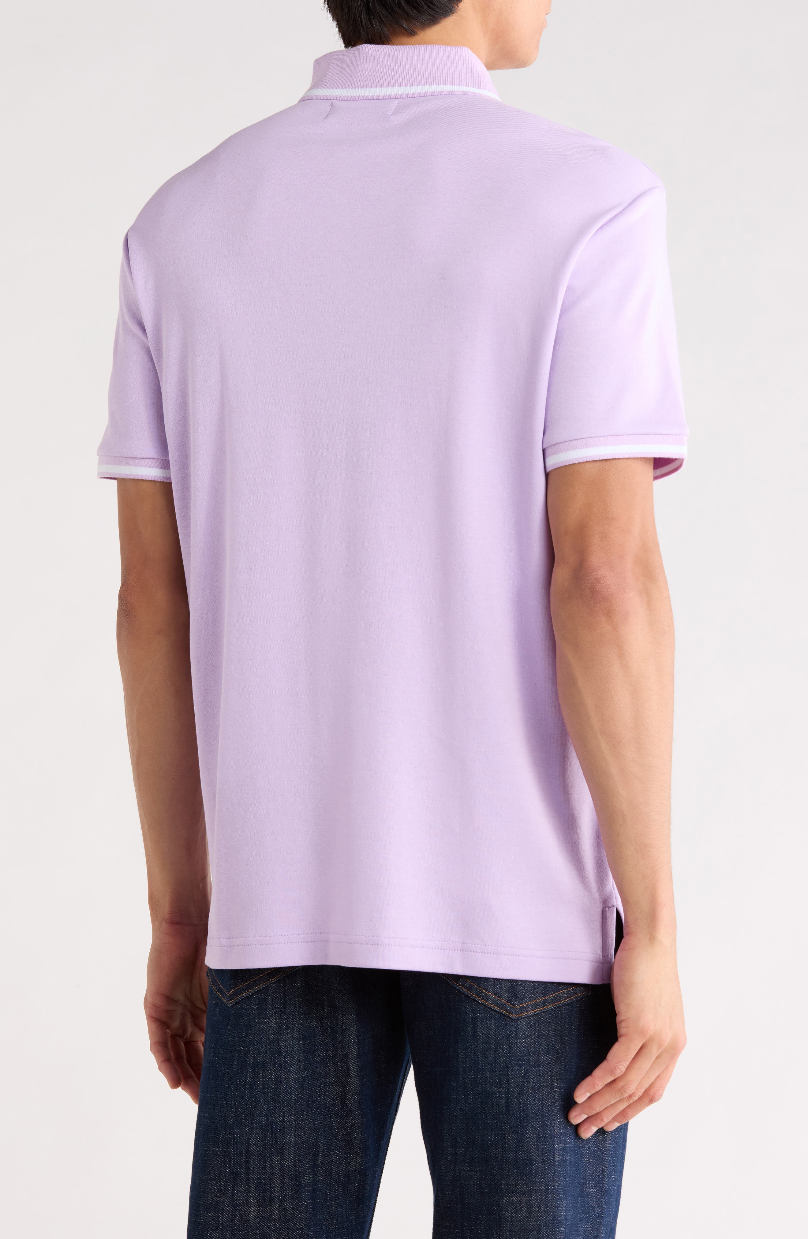 Original Penguin Tipped Cotton Interlock Polo