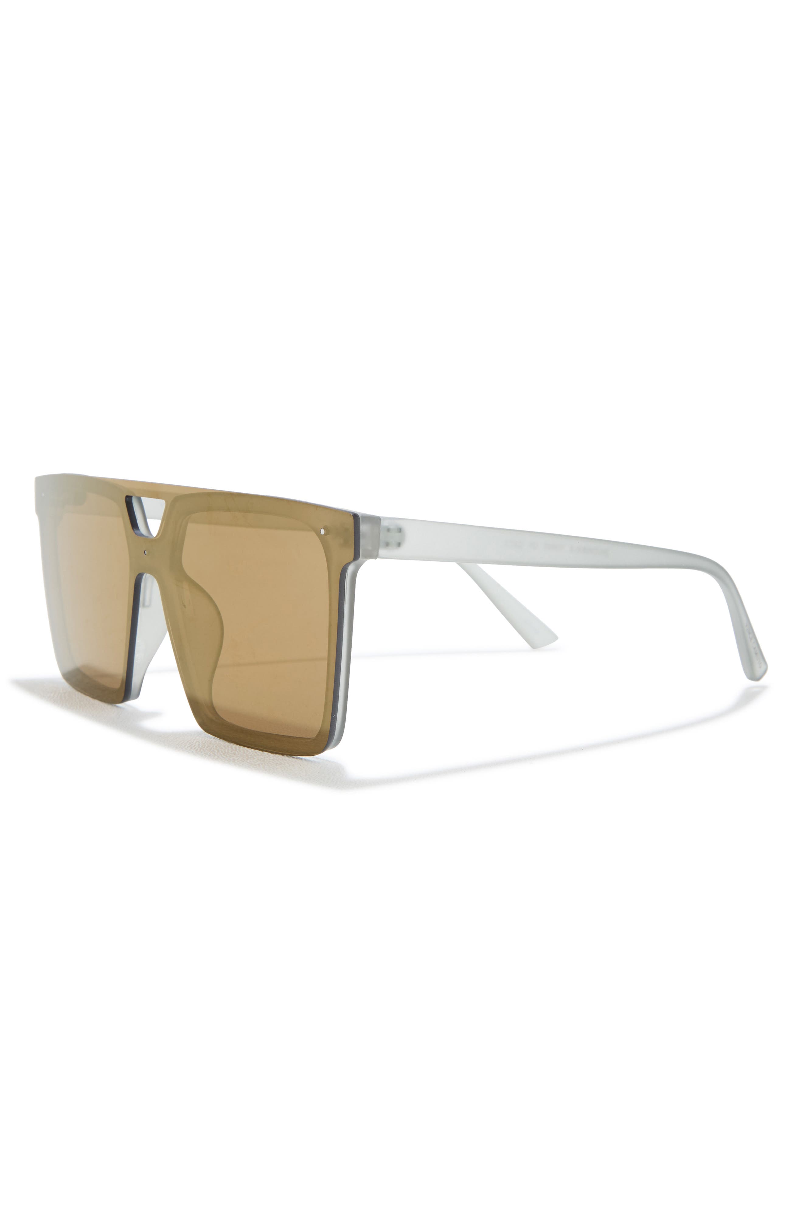 Vince Camuto 144mm Gradient Shield Sunglasses