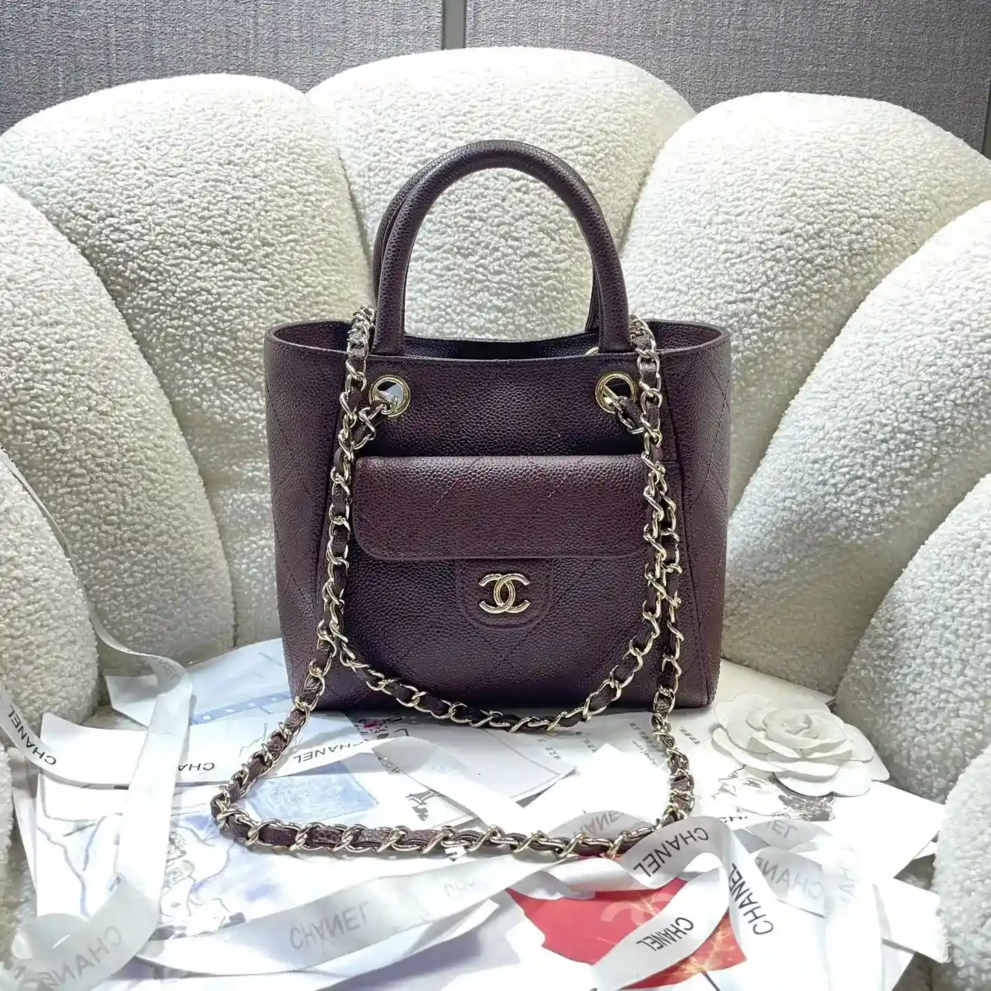 Chanel Quilted Leather Tote Bag product photo from LabelPicks