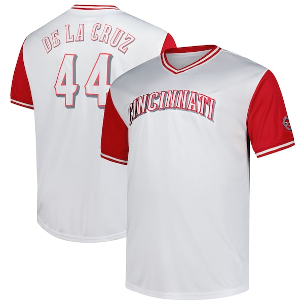 Elly De La Cruz Cincinnati Reds Profile Big & Tall Birdeye T-Shirt - White