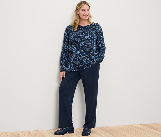 Bedrucktes Blusenshirt