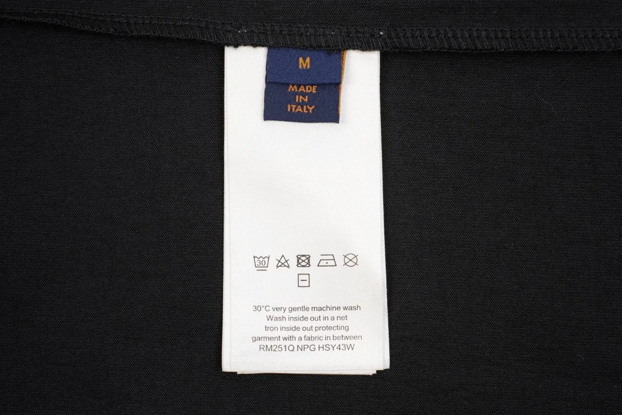 Louis Vuitton Black Embossed Long Sleeve Base T-Shirt product photo from LabelPicks