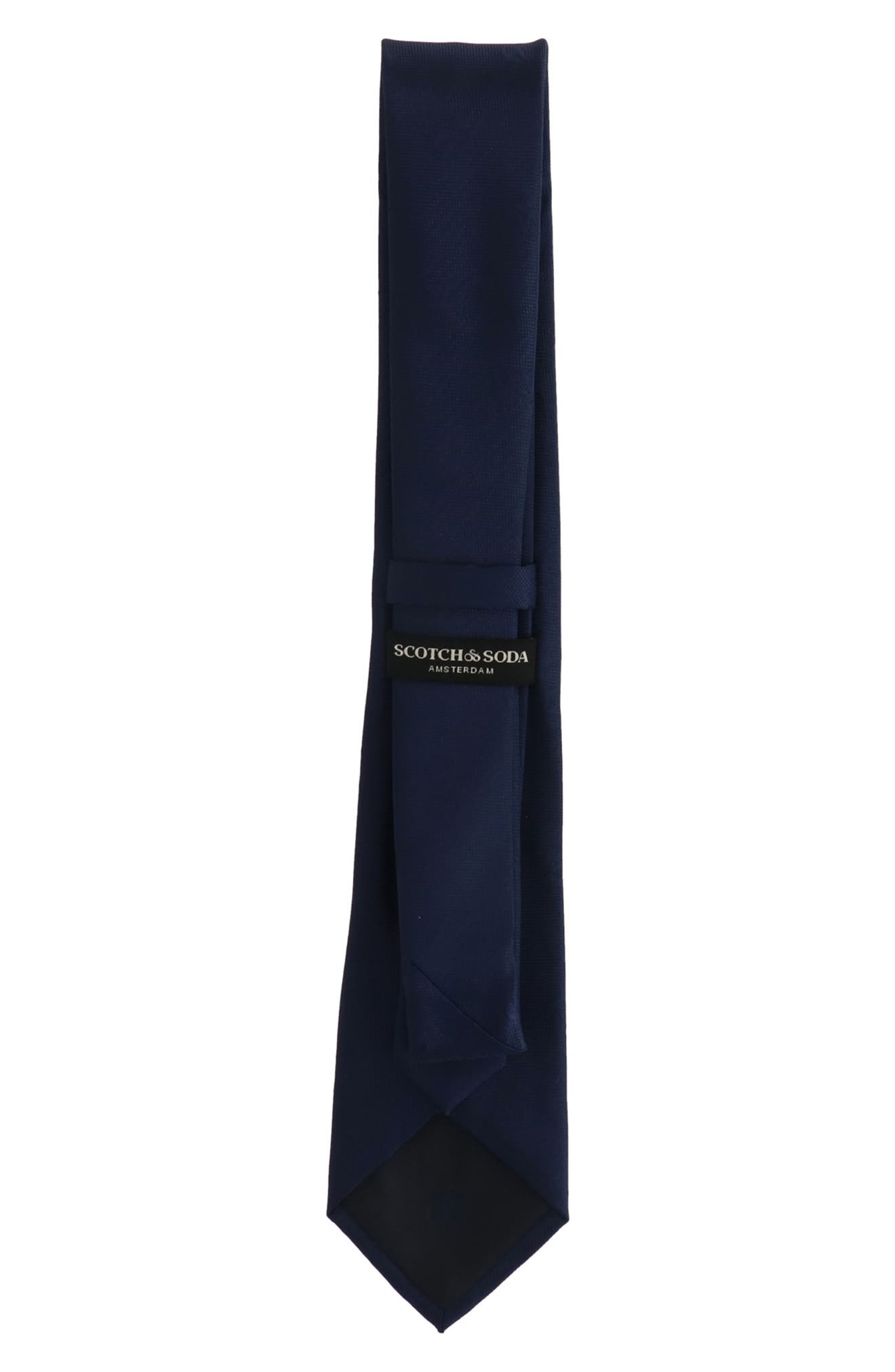 Scotch & Soda Tonal Ampersand Logo Print Tie