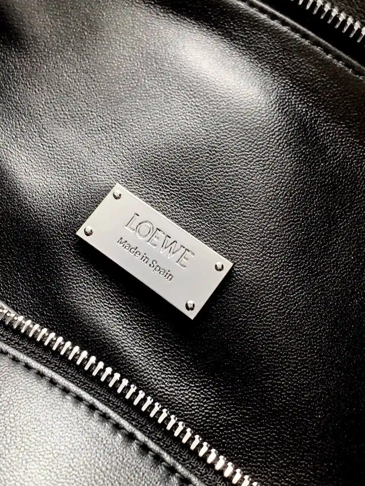 Loewe Puzzle Black Lambskin Crossbody Bag product photo from LabelPicks