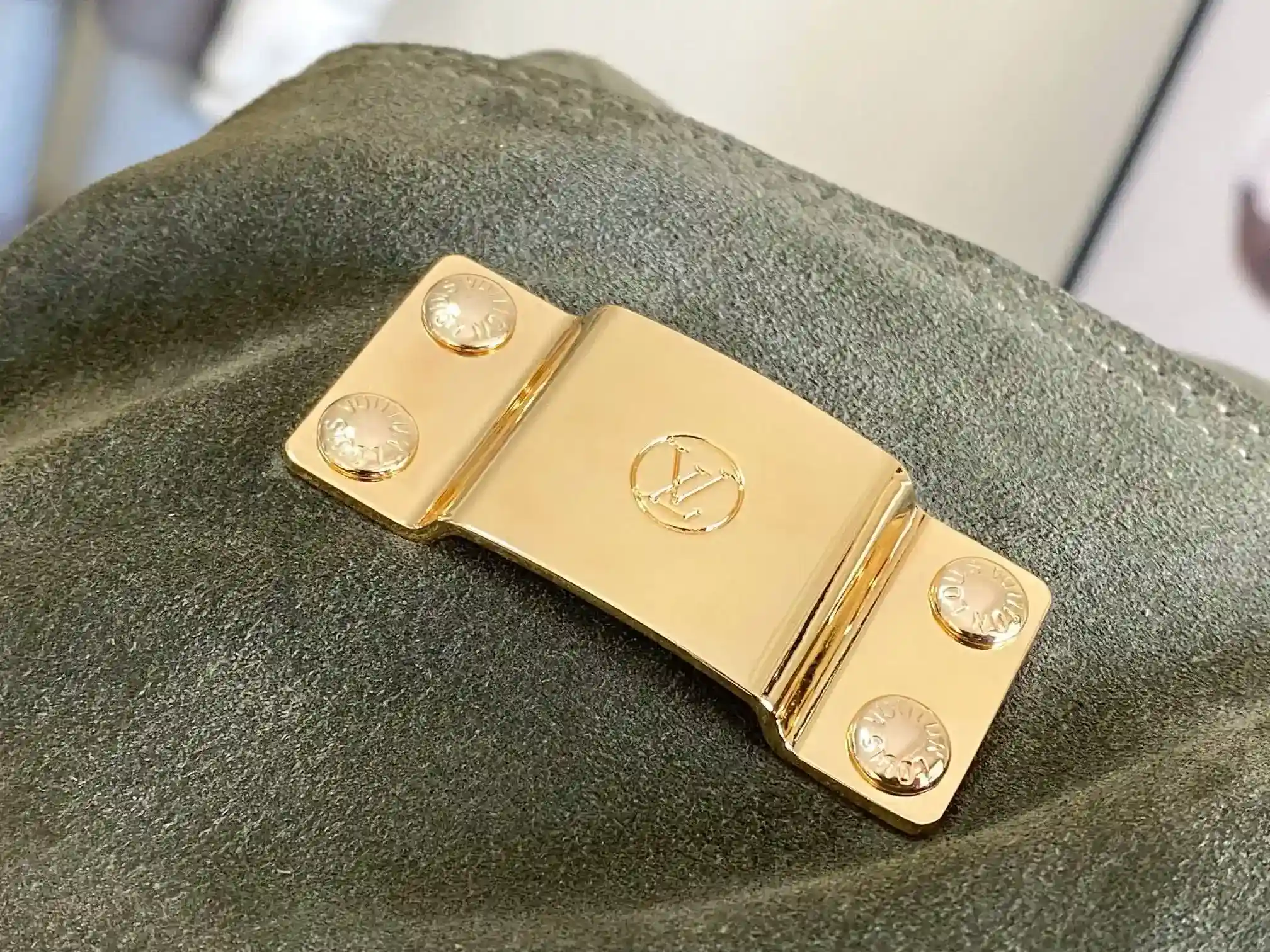 Louis Vuitton Green Keepall Calfskin Tote Bag product photo from LabelPicks