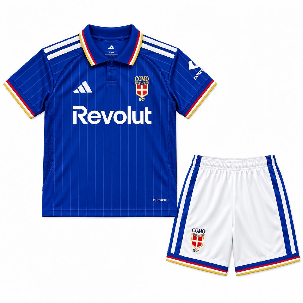 Kids Como 1907 2026/27 Home Kit
