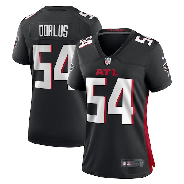 Brandon Dorlus Atlanta Falcons Nike Women's  Game Jersey -  Black