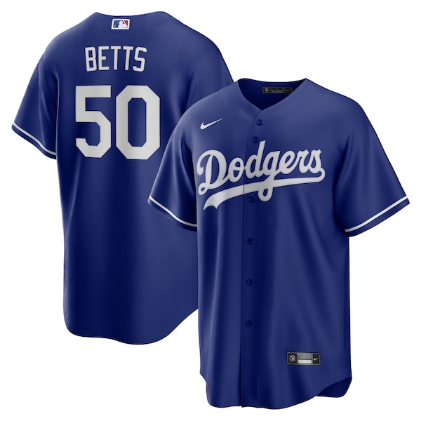 Mookie Betts Los Angeles Dodgers Nike Big & Tall Alternate Replica Player Jersey - Royal