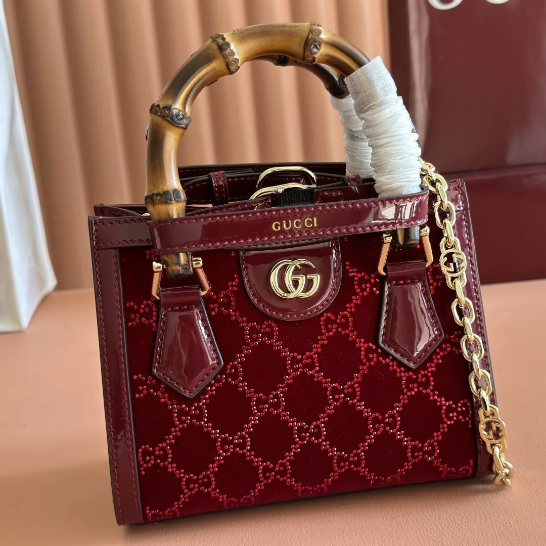 Gucci Black Lambskin Top Handle Bag product photo from LabelPicks