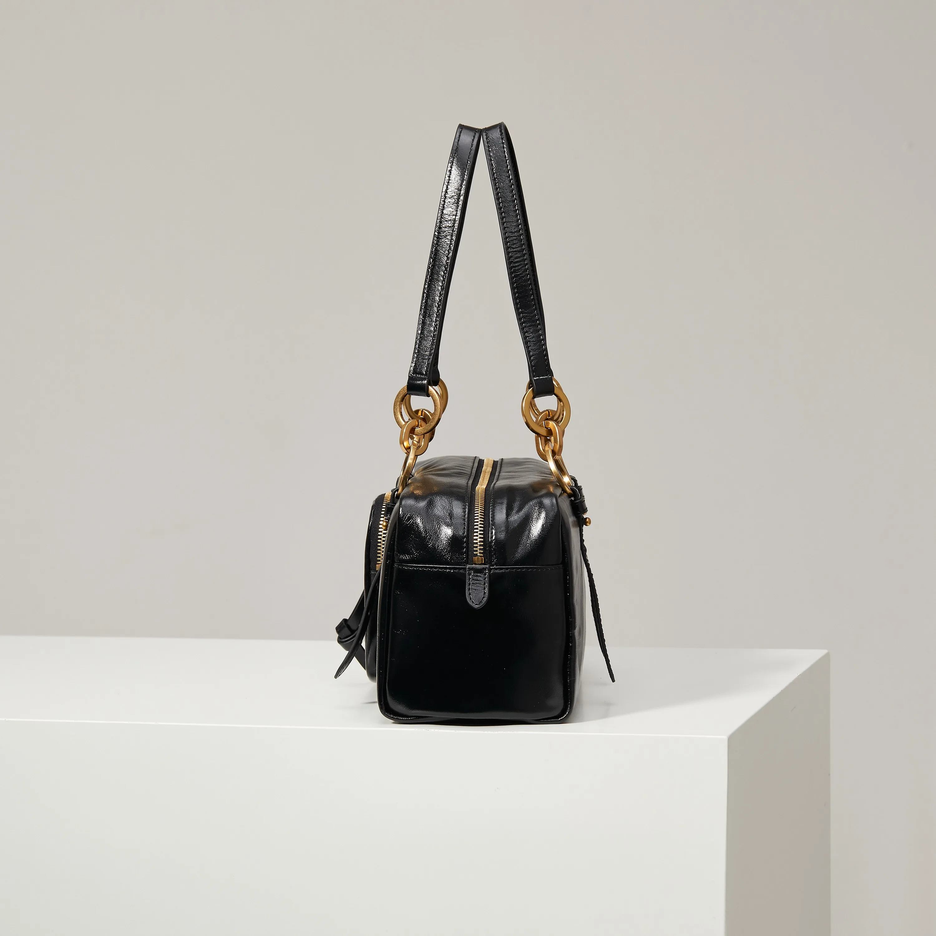 Prada Black Top Handle Bag product photo from LabelPicks