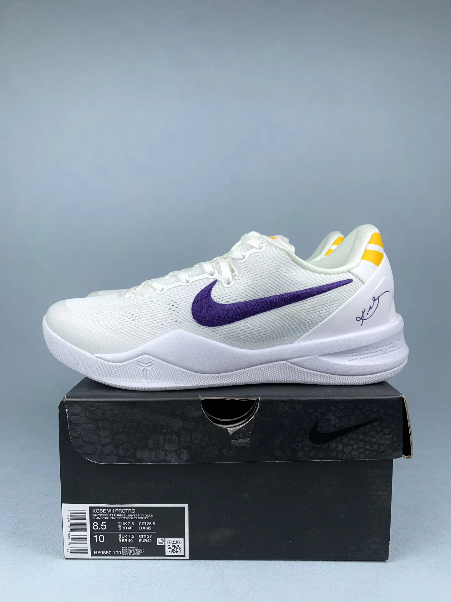 Kobe 8 Protro “Lakers Home” Basketball Shoes product photo from LabelPicks