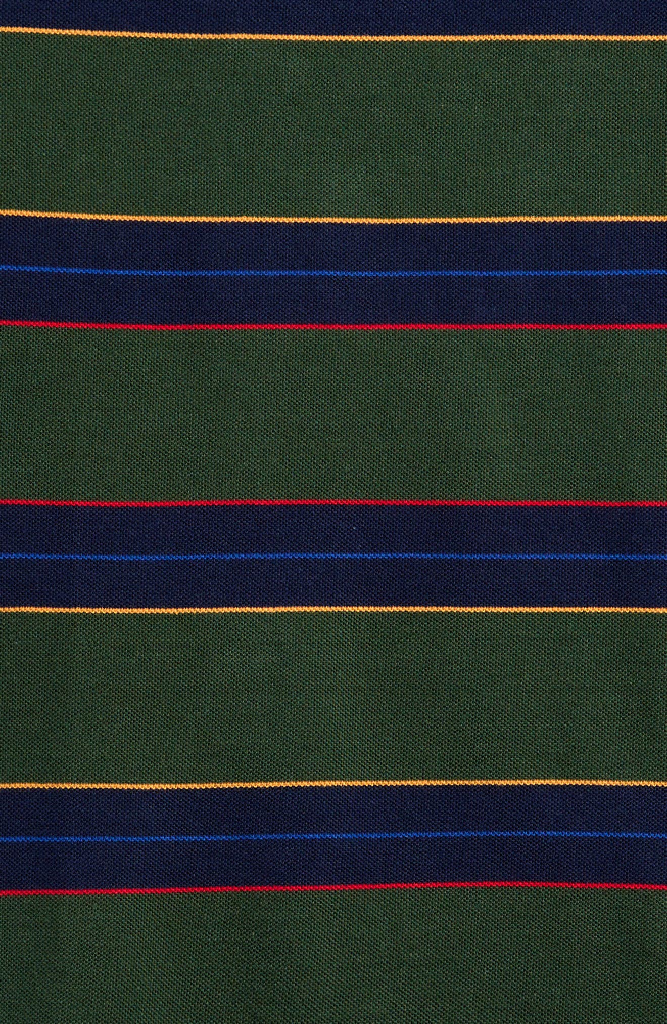 ICECREAM Kids' Waterside Stripe Cotton Piqué Polo