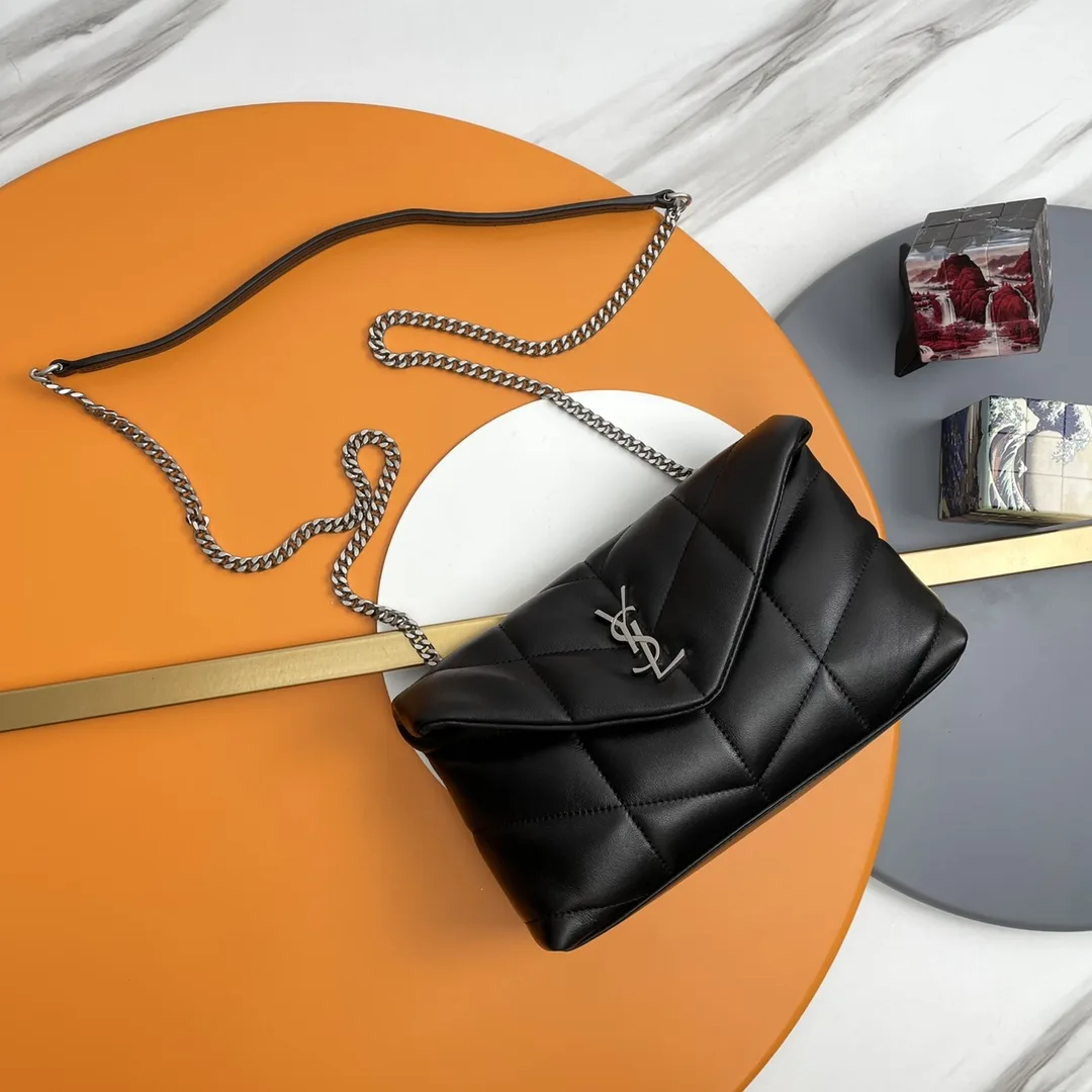 Saint Laurent Quilted Leather Shoulder Bag product photo from LabelPicks