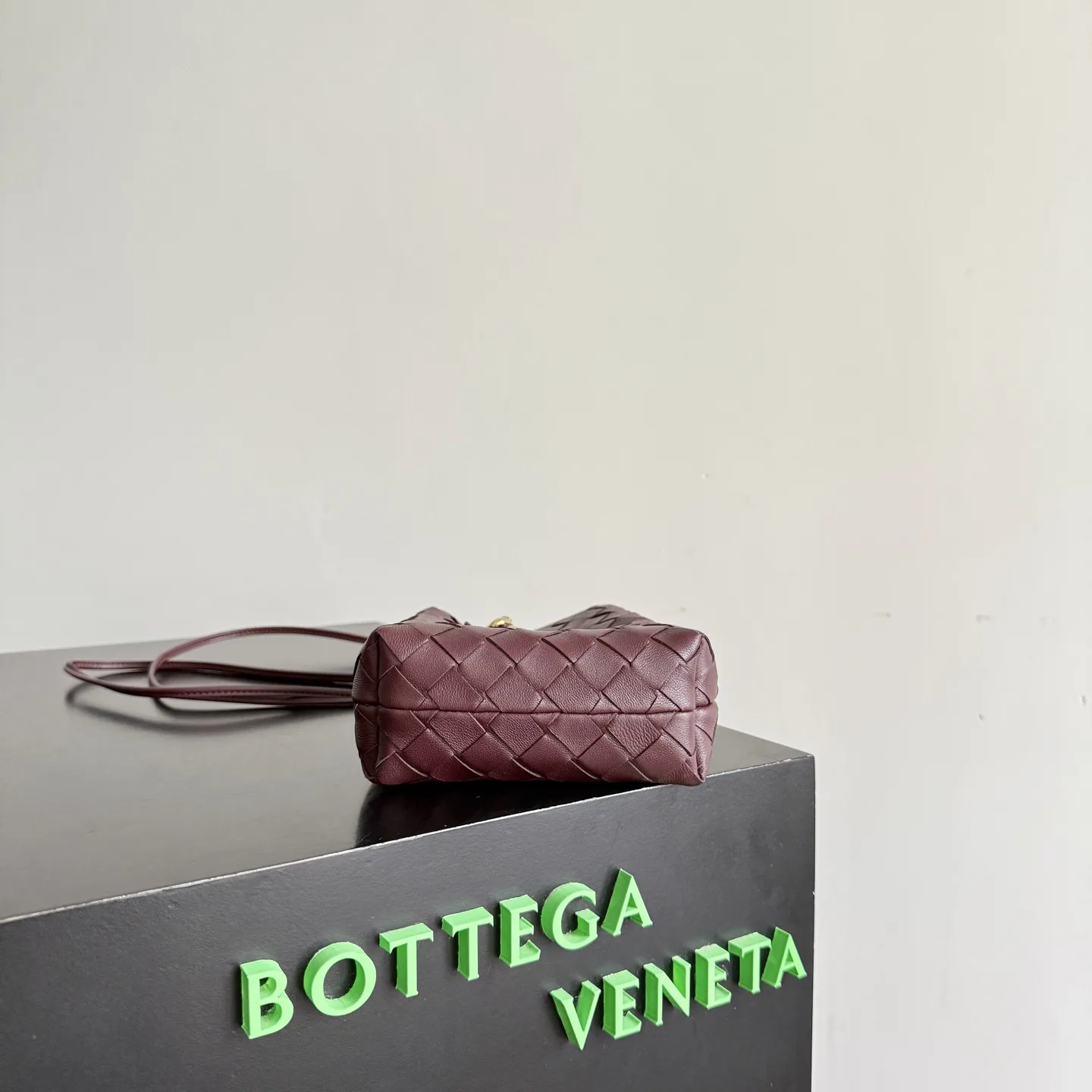 Bottega Veneta Intrecciato Woven Leather Andiamo Crossbody Bag product photo from LabelPicks