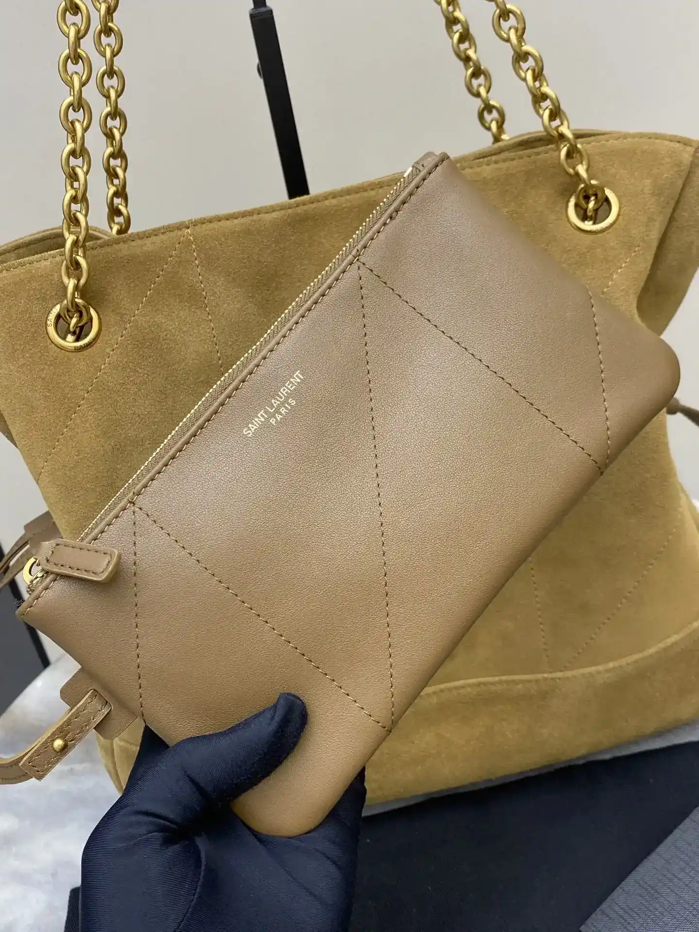 Saint Laurent Jamie Lambskin Bucket Bag product photo from LabelPicks