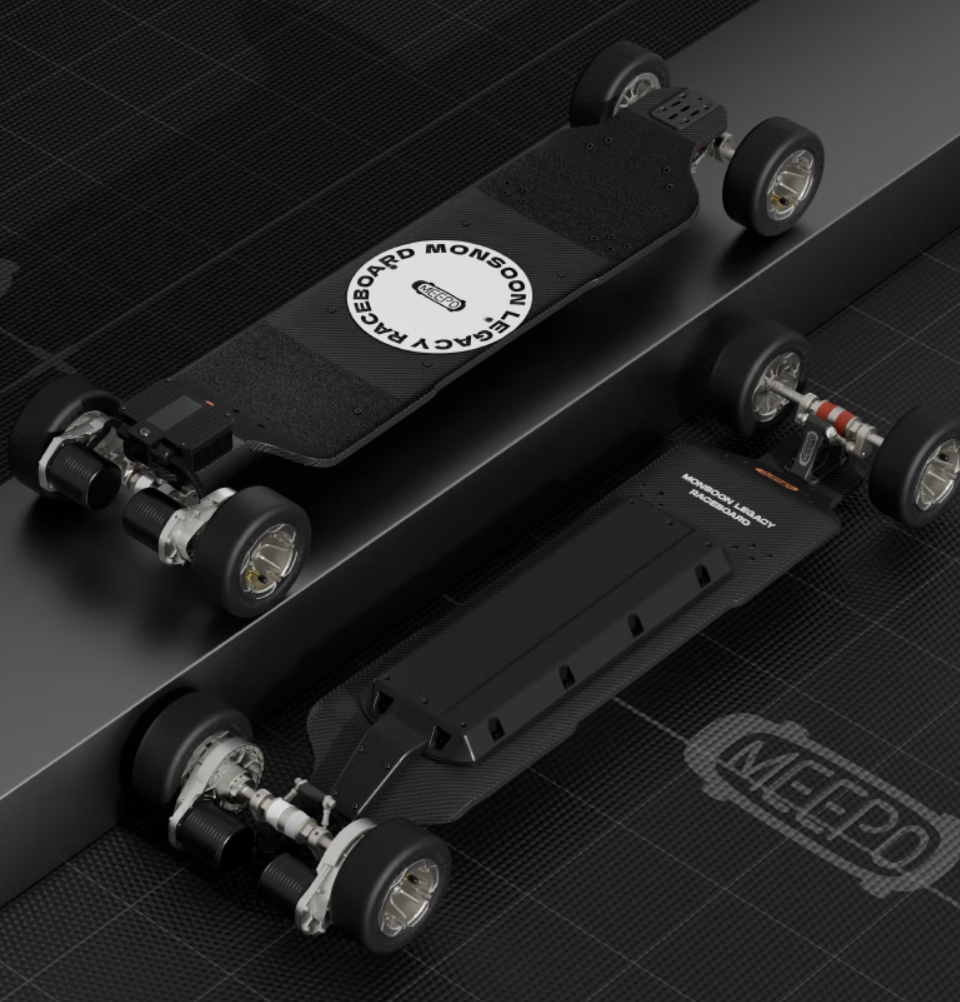 MEEPO MLR Professional Competition All-Terrain Off-Road Electric Skateboard 165mm   - GreshamTech
