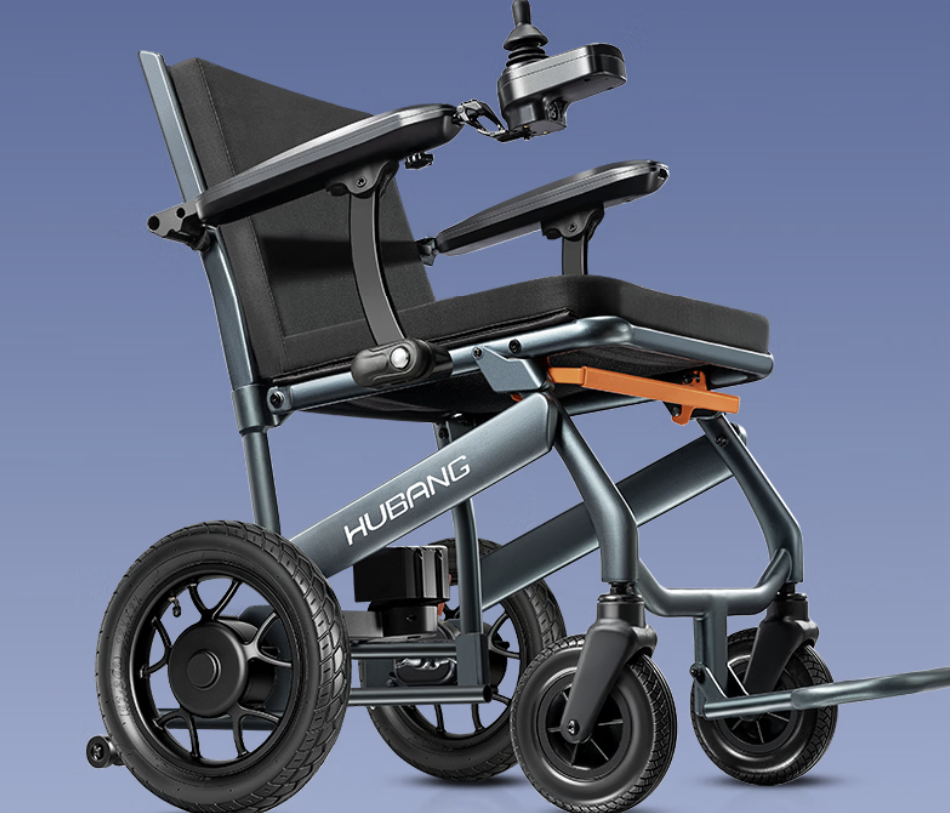 HB Electric Lightweight Wheelchair for Elderly Foldable Carbon Fiber 10KG Wheel Chair - GreshamTech
