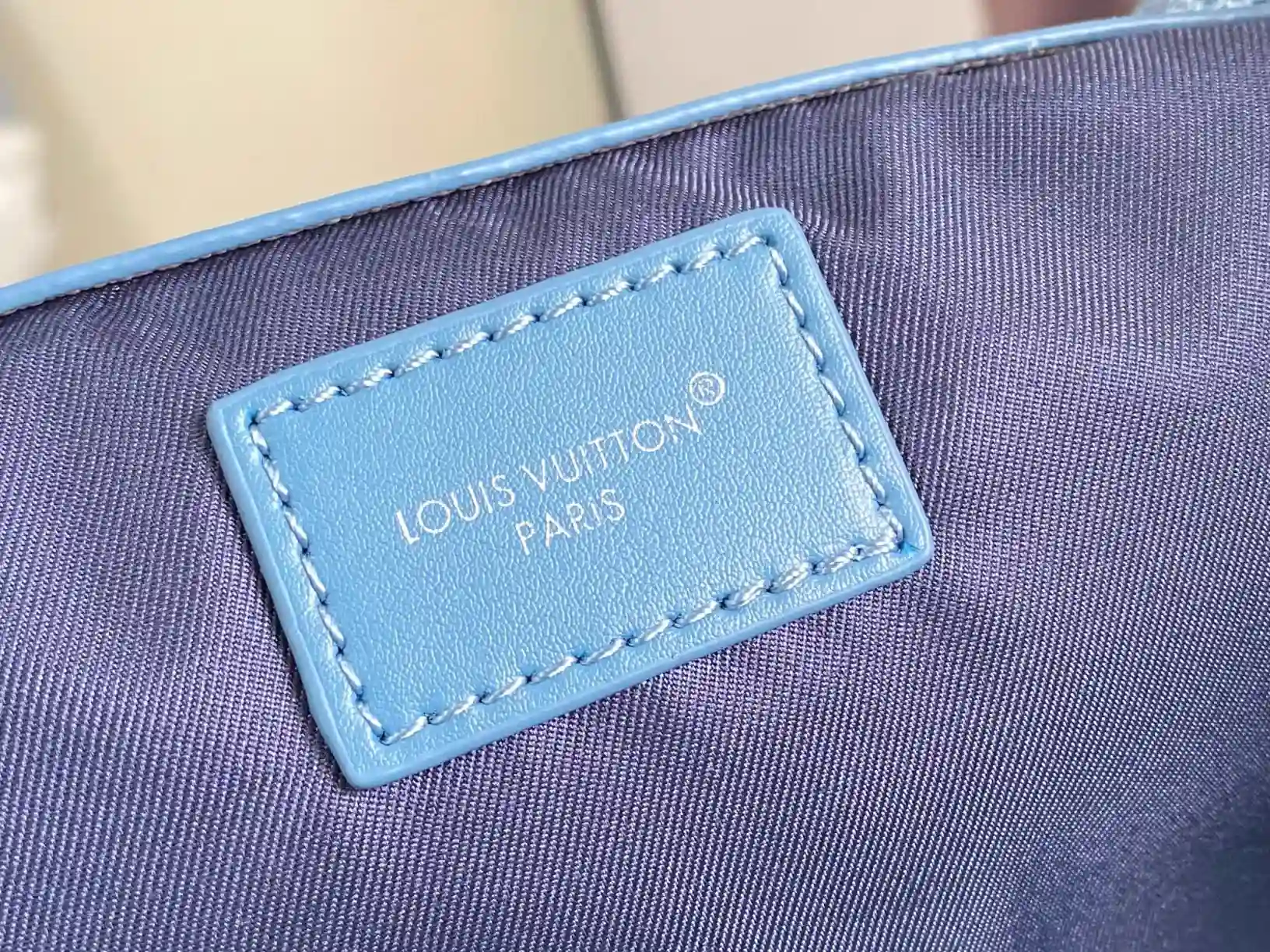 Louis Vuitton Keepall Blue Damier Canvas Tote Bag product photo from LabelPicks