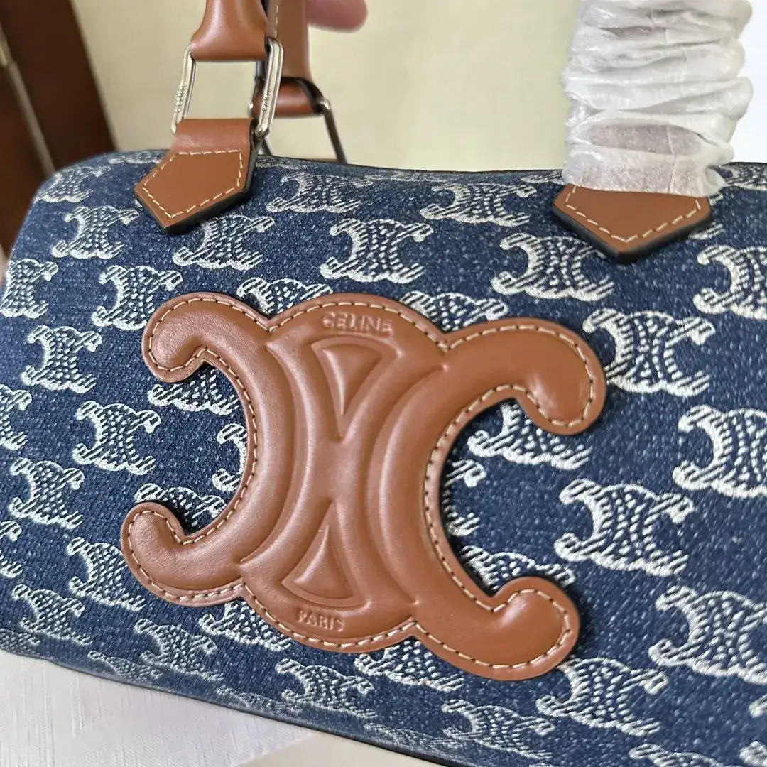 Celine Calfskin Triomphe Top Handle Bag product photo from LabelPicks