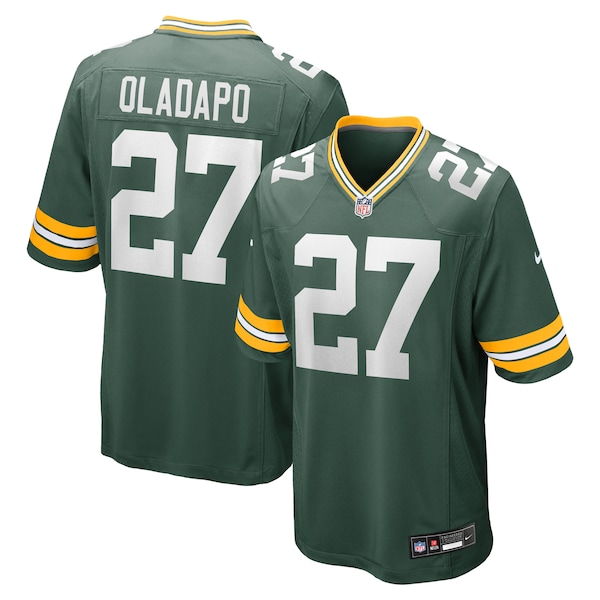 Kitan Oladapo Green Bay Packers Nike  Game Jersey -  Green