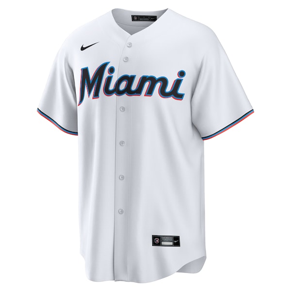 Eric Wagaman Miami Marlins Nike Home Replica Jersey - White