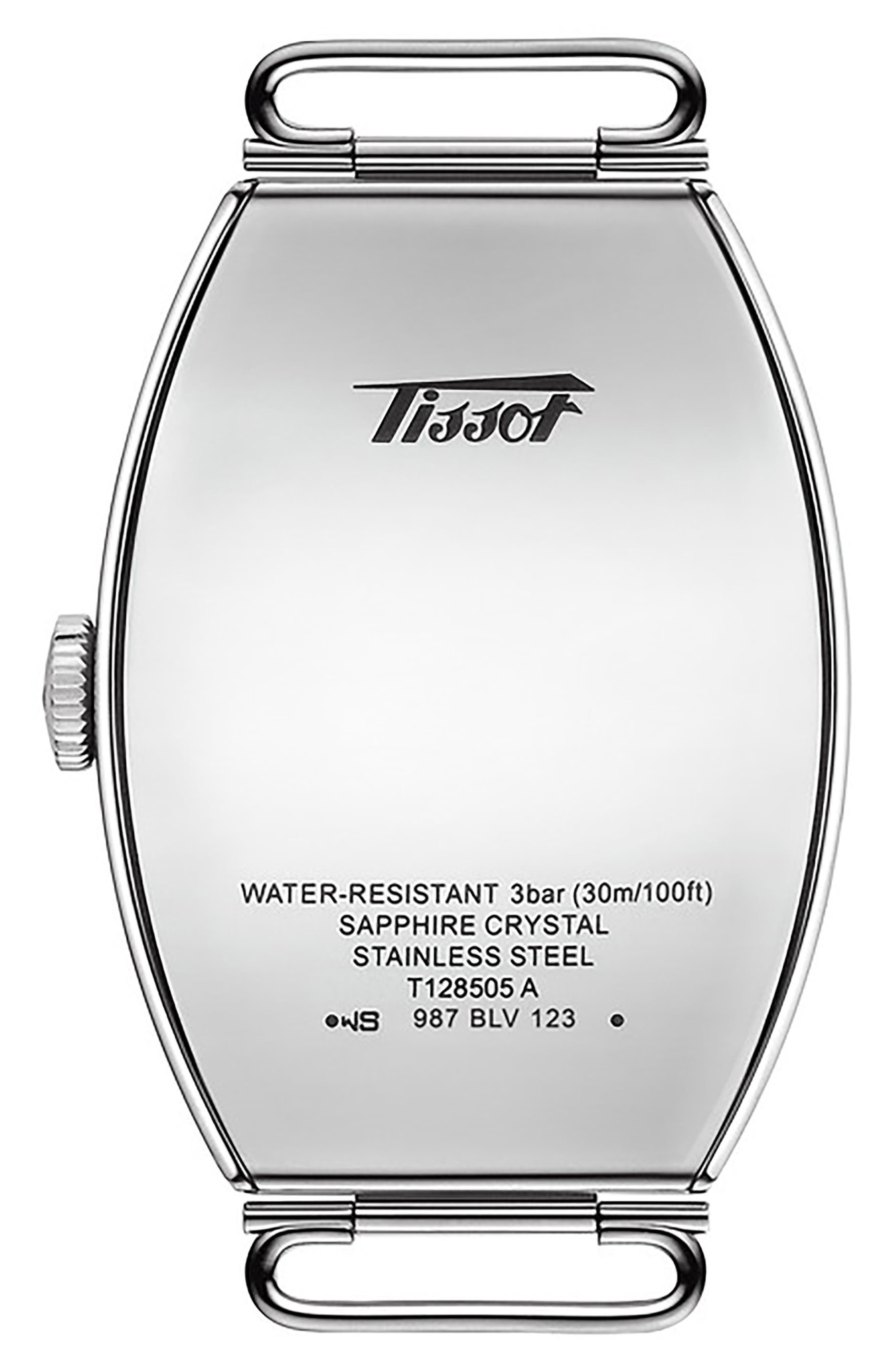 Tissot Heritage Porto Leather Strap Watch, 42.5mm x 31mm