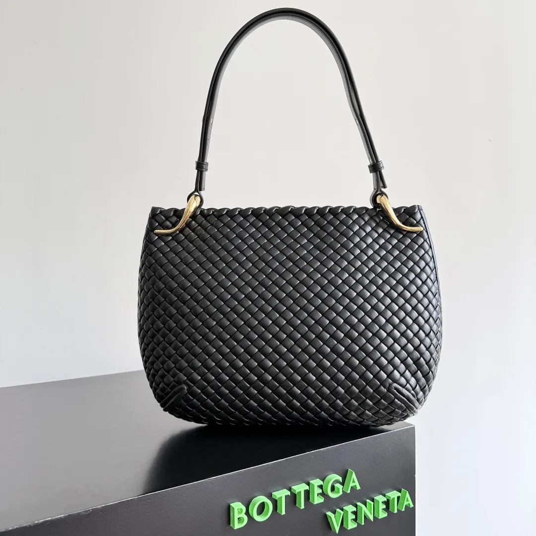Bottega Veneta Intrecciato Woven Leather Hobo Bag product photo from LabelPicks