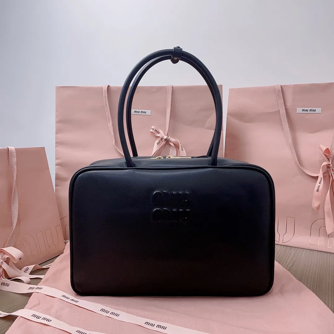 Miu Miu Calfskin Top Handle Bag product photo from LabelPicks
