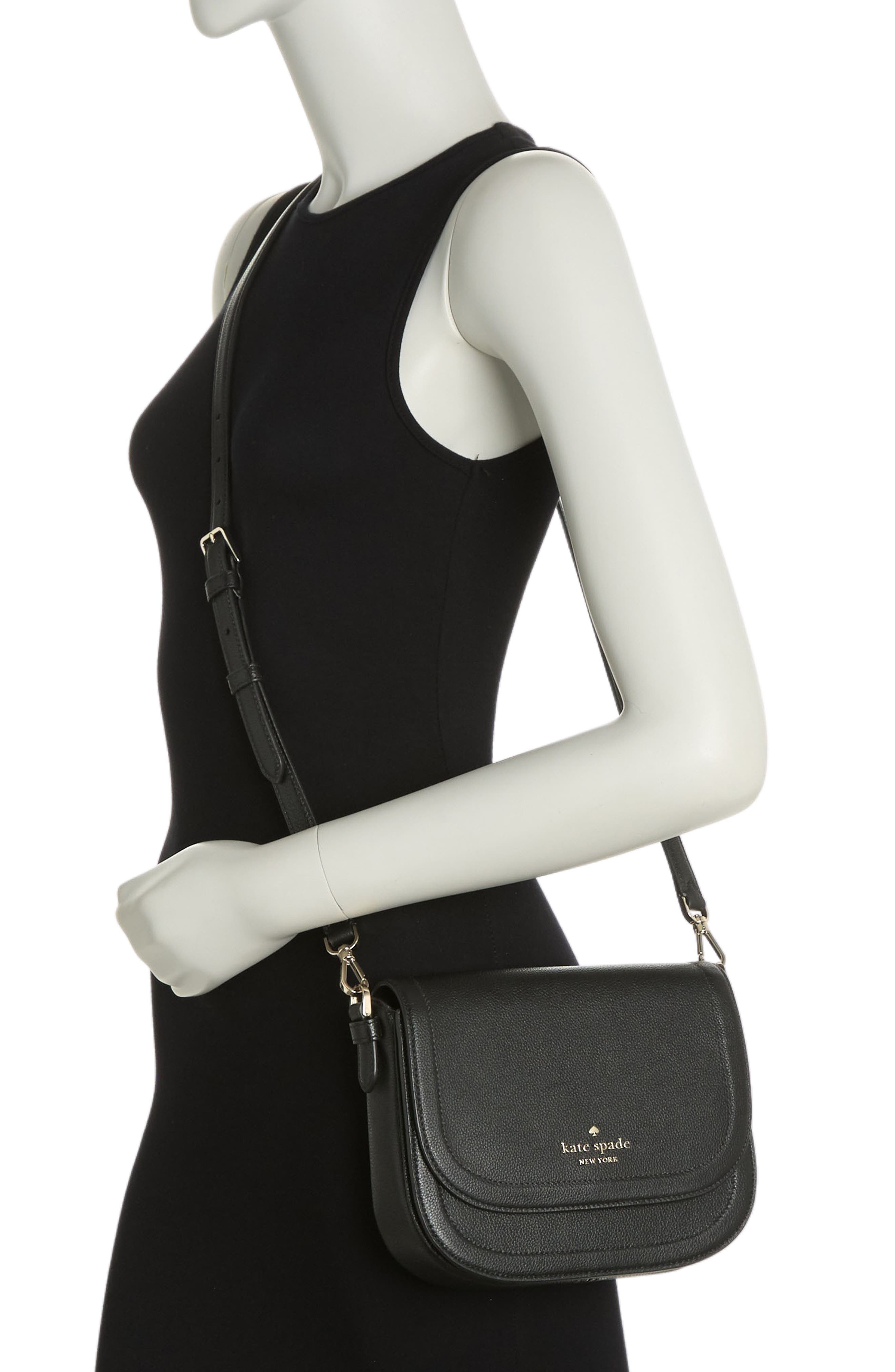 Kate Spade New York blake leather saddle bag