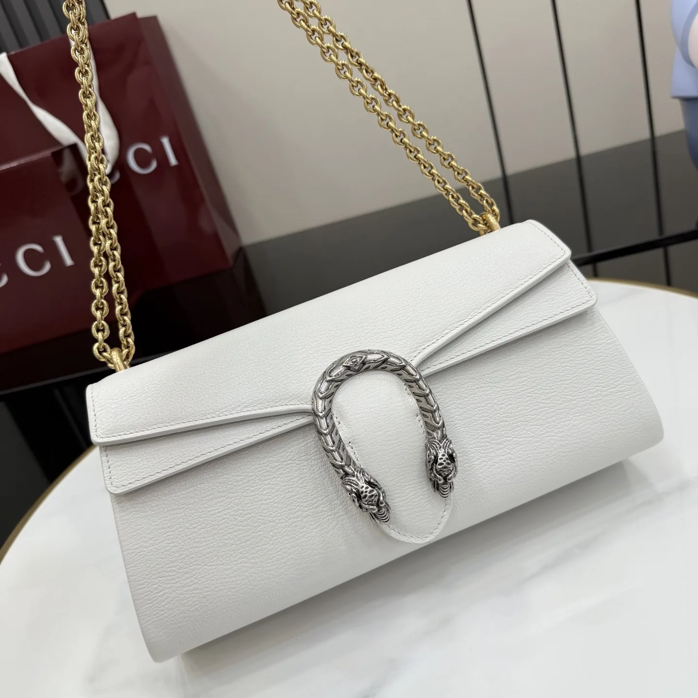 Gucci Dionysus Grained Leather Shoulder Bag product photo from LabelPicks