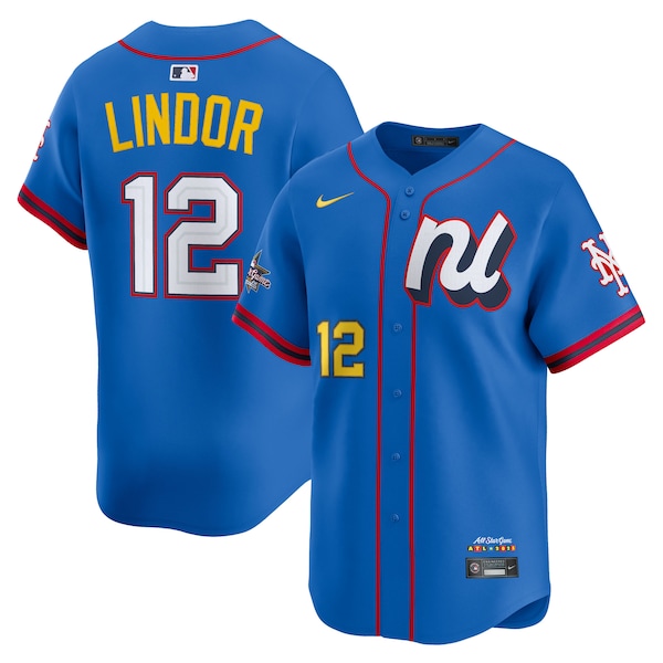 Francisco Lindor National League Nike 2025 All-Star Edition Limited Player Jersey - Blue