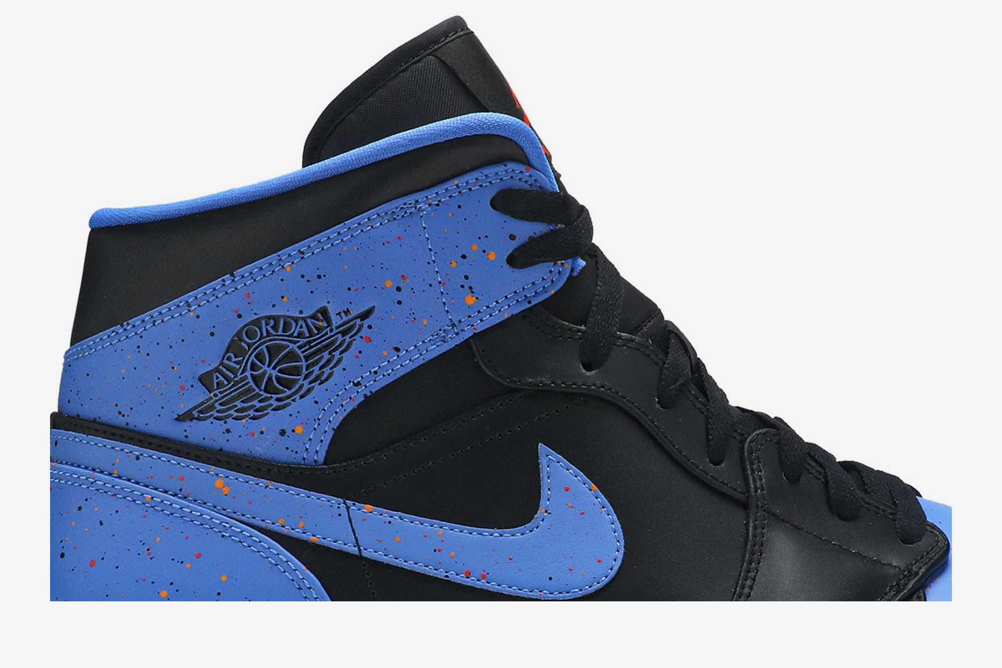 Air Jordan 1 Mid ‘Royal Splatter’ 554724-048