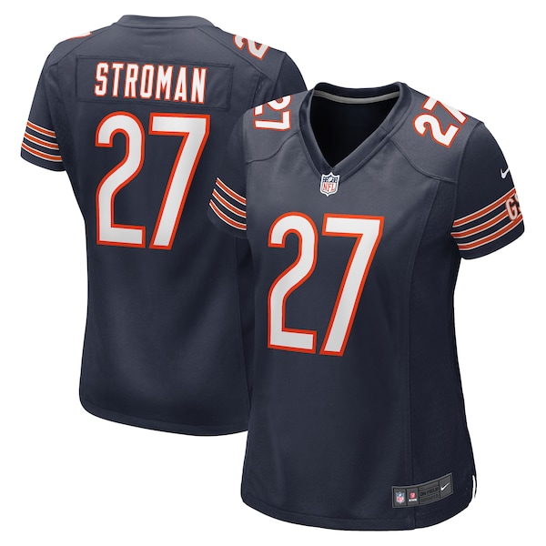 Greg Stroman Chicago Bears Nike Women's Team Game Jersey -  Navy