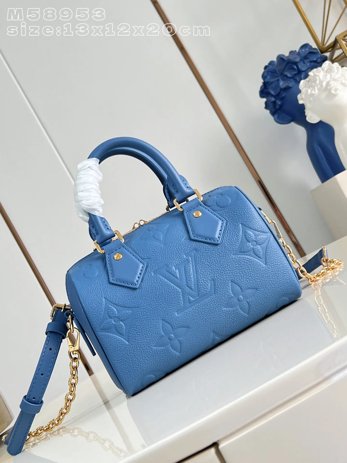 Louis Vuitton Speedy Grained Leather Top Handle Bag product photo from LabelPicks