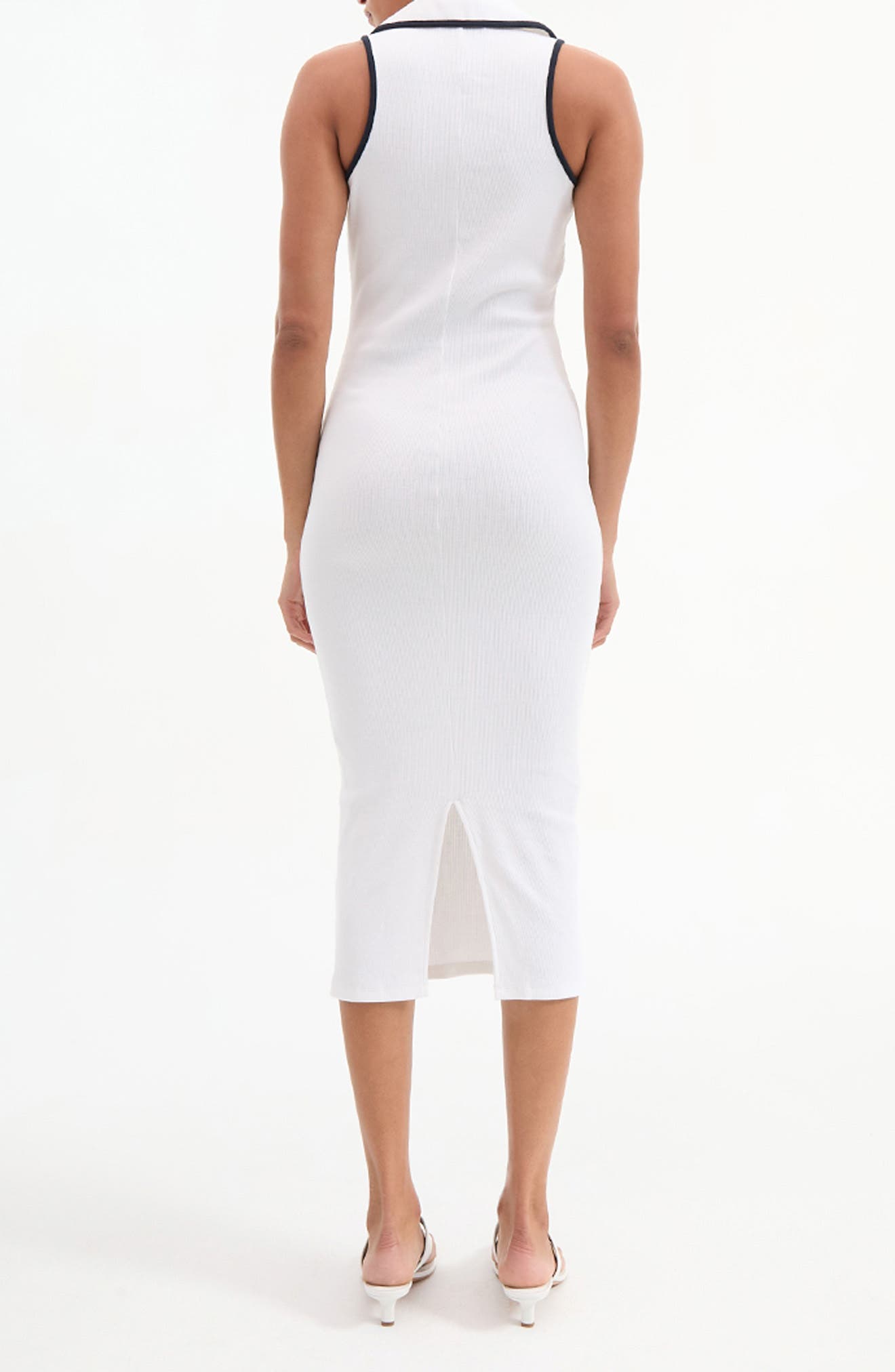 Veronica Beard Darien Stretch Cotton Polo Dress