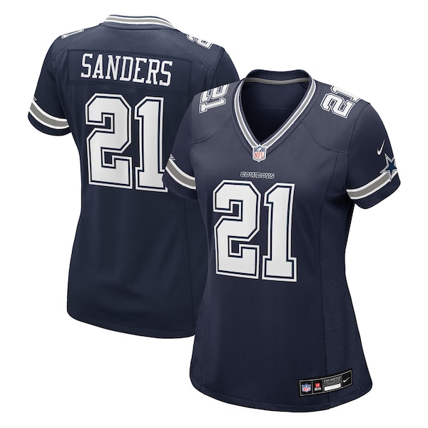 Deion Sanders Dallas Cowboys Nike Women's Team Retired Player Game Jersey -  Navy