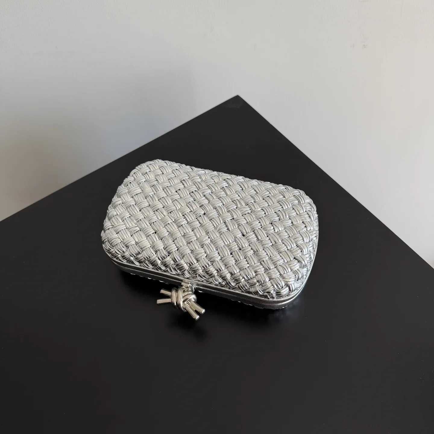 Bottega Veneta Intrecciato Woven Leather Knot Tote Bag product photo from LabelPicks
