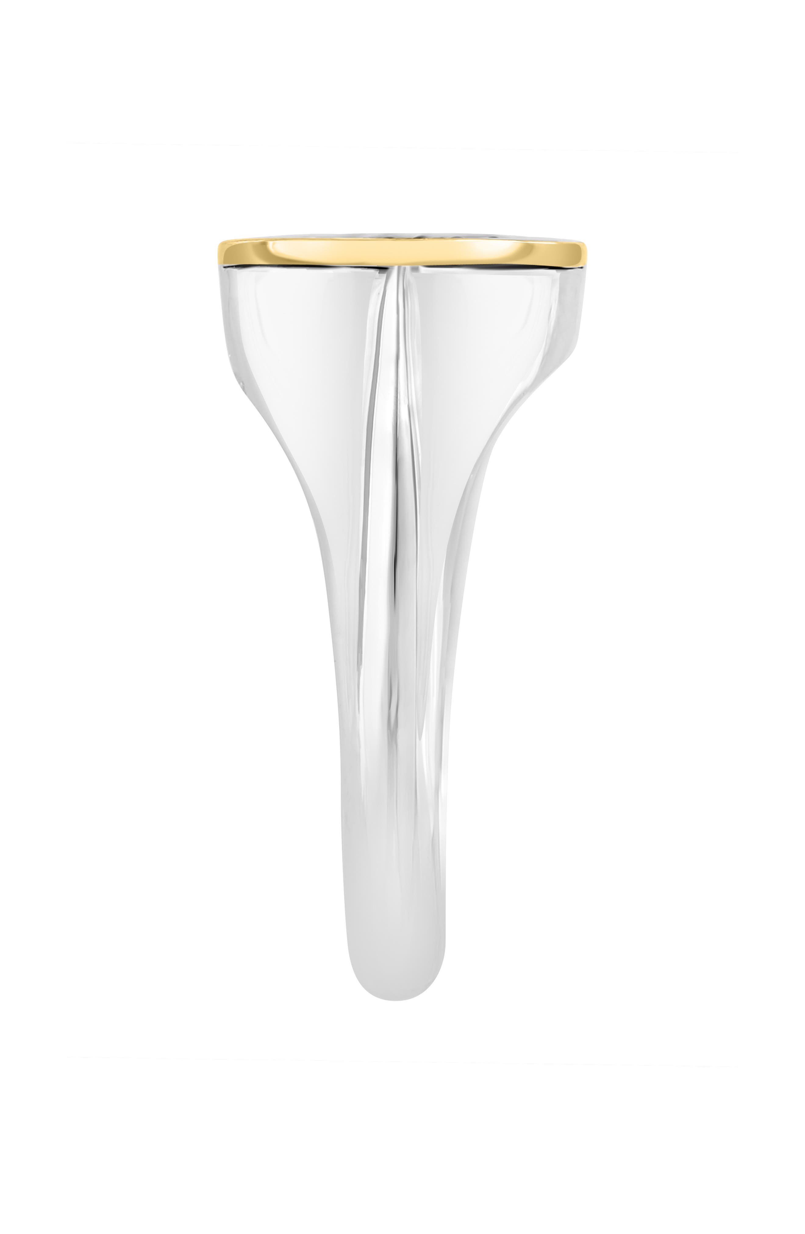EFFY Sterling Silver & 14K Gold Pavé Ruby Lip Ring