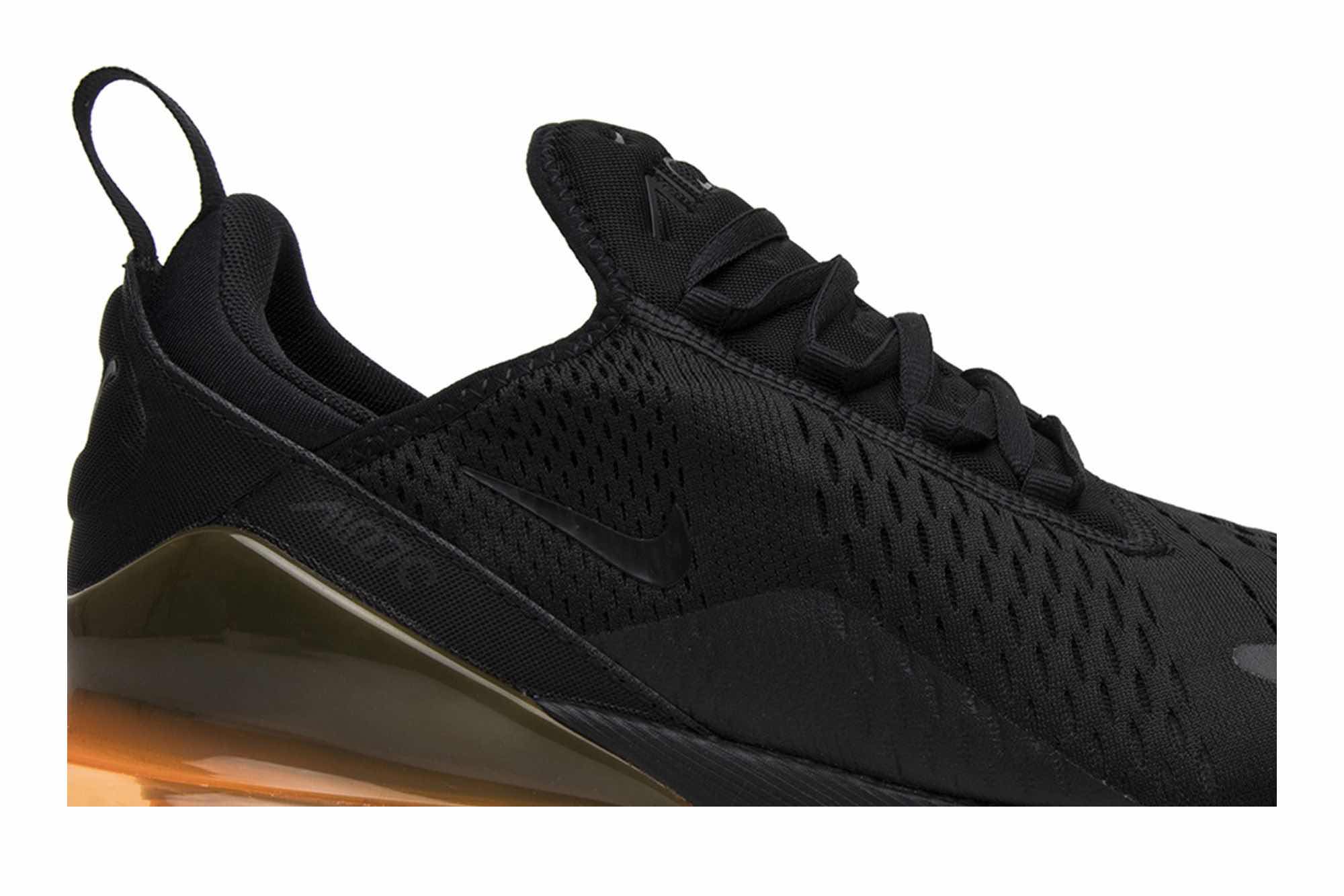 Nike Air Max 270 ‘Black Orange’ AH8050-008