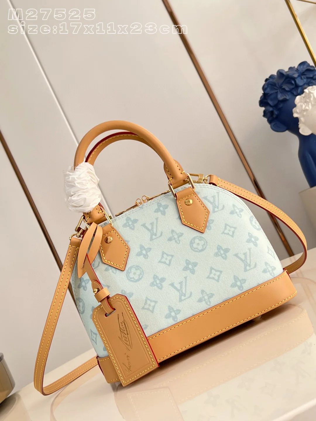 Louis Vuitton Canvas and Leather Alma Top Handle Bag product photo from LabelPicks