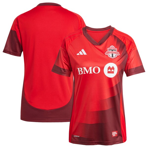 Toronto FC adidas Women's 2025 Club Kit Replica Jersey - Red