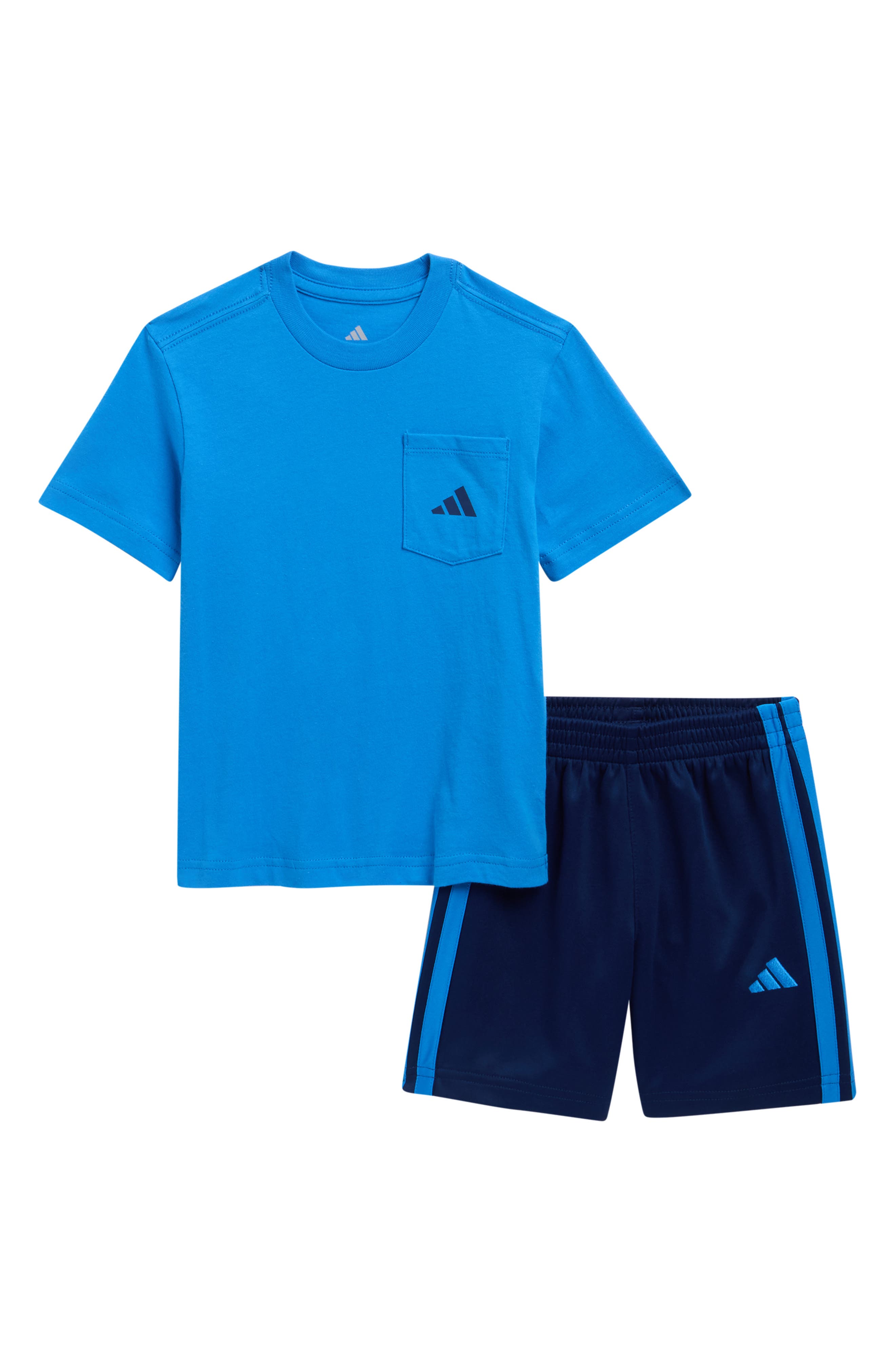 adidas Kids' Pocket T-Shirt & Shorts Set