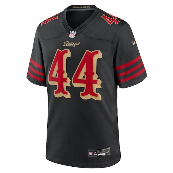 Kyle Juszczyk San Francisco 49ers Nike 2025 Rivalries Collection Game Jersey - Black