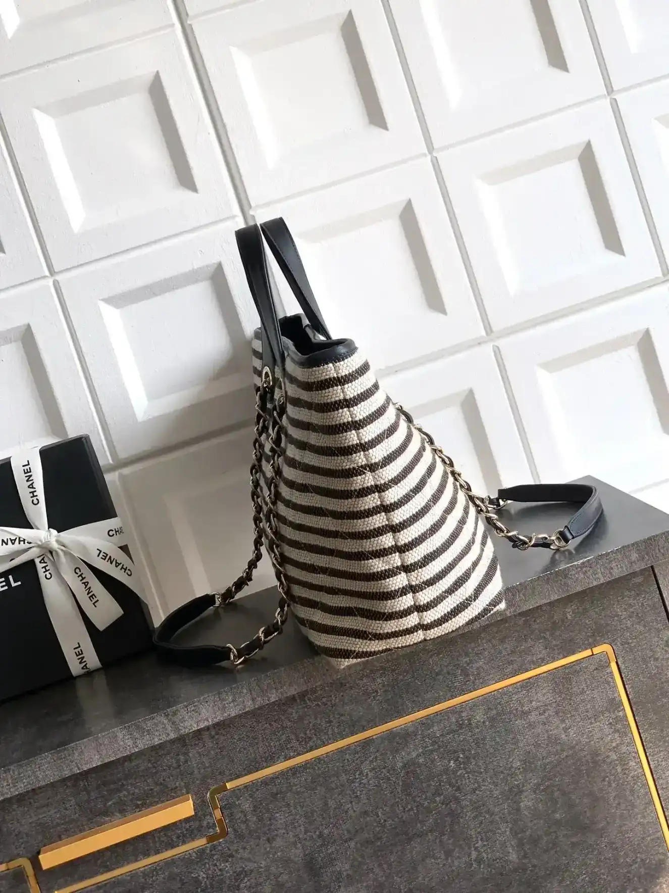 Chanel Straw Woven Tote Bag product photo from LabelPicks