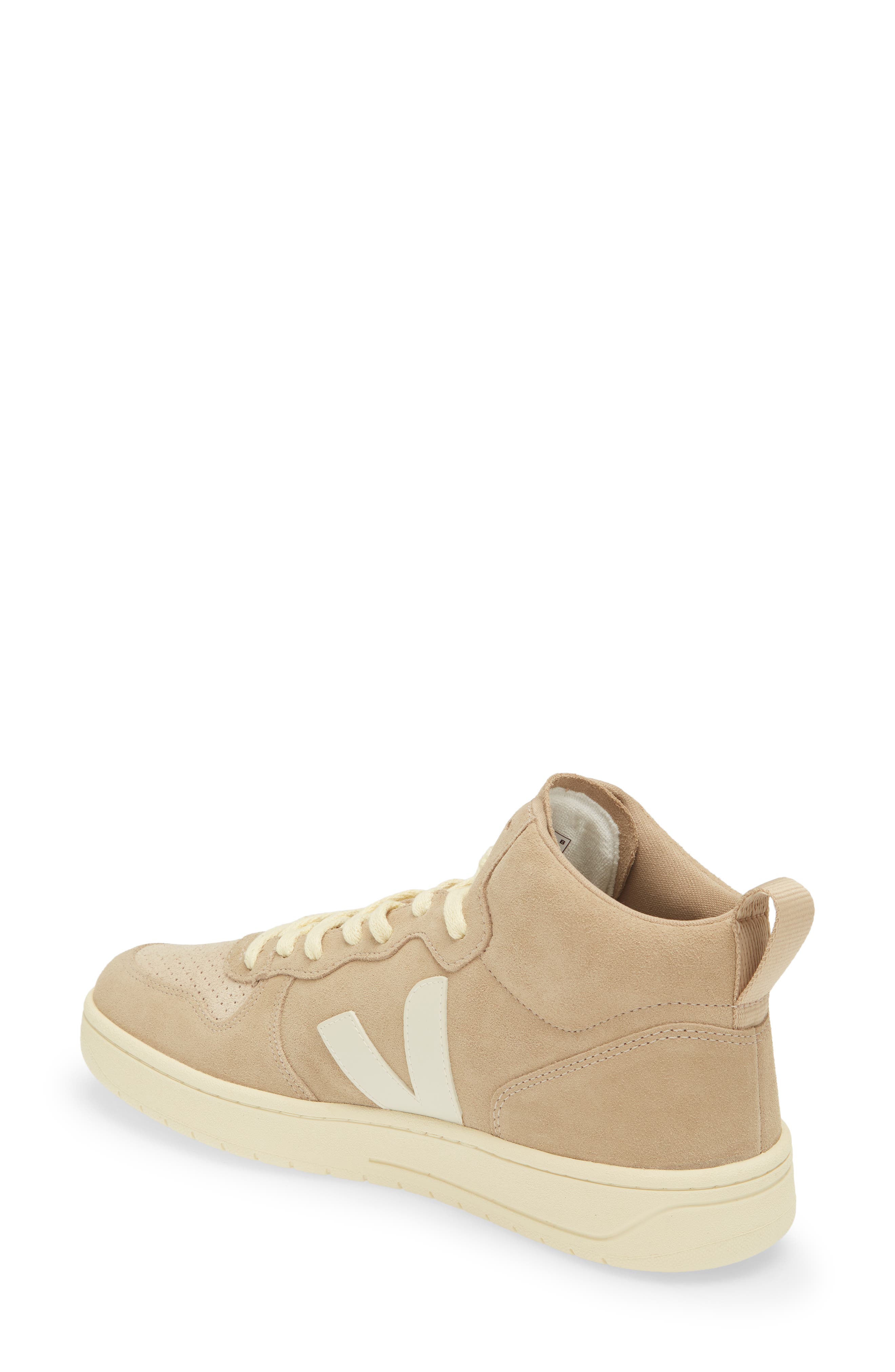 Veja V-15 Suede High Top Sneaker